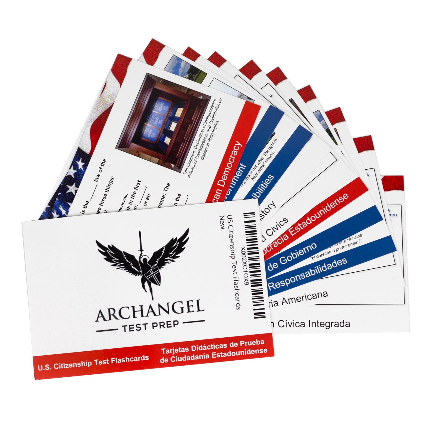 US Citizenship Test Flashcards Inglés y Español